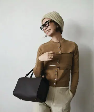chiiibag 치이백 보스턴 다크 브라운