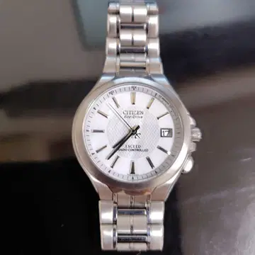 CITIZEN EXCEED 전파 솔라 데이트 Titanium 엑시드