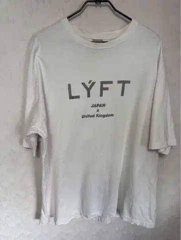 LYFT 리프트 로고 빅 티셔츠 티셔츠 화이트 XL 사이즈