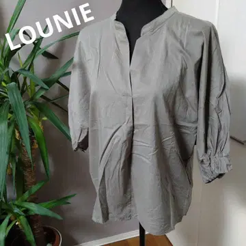 LOUNIE 루니 볼륨 슬리브 블라우스