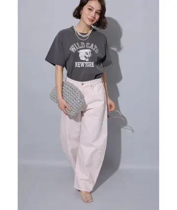 Arpege story 가먼트 다이 커브 데님