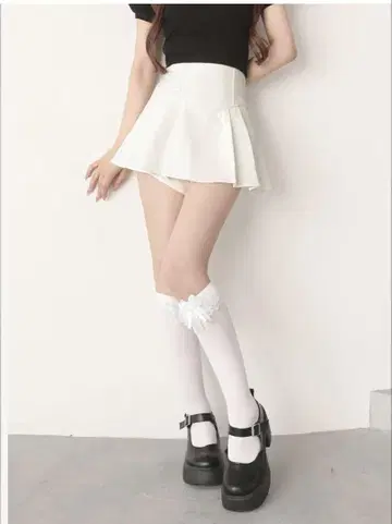다리치 미 실루엣 미니 스커트