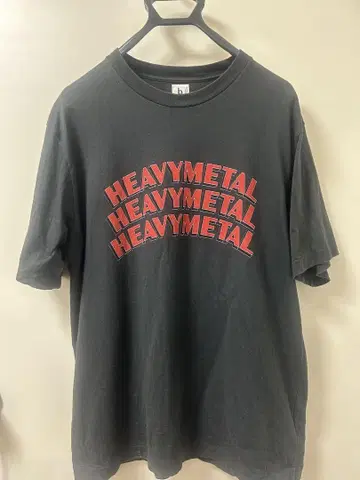blurhms ROOTSTOCK HEAVYMETAL 티셔츠 블랙 L