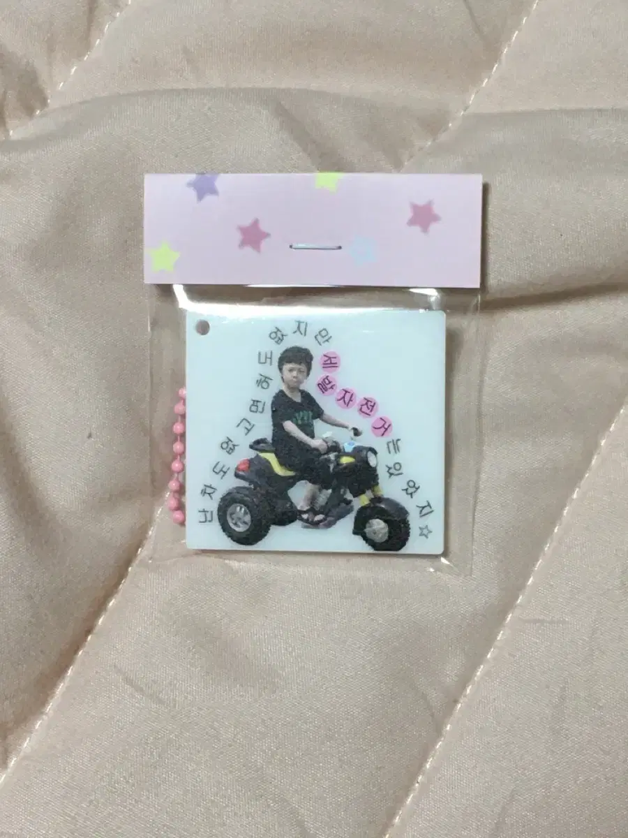 Boynextdoor boynextdoor Taesan Tricycle Key Ring Goods Purikura Unofficial Goods Poca