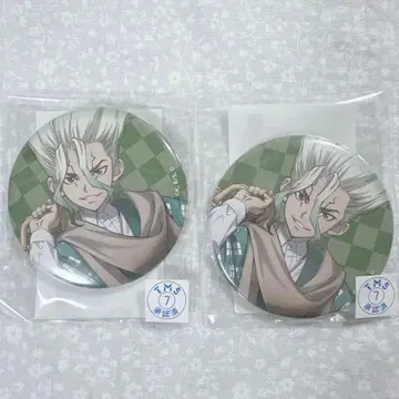 이시가미 치쿠 A 캔뱃지 마루쿠지 다이쇼 로망 Dr.STONE