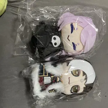 캐릭터 봉제 인형 2개 세트