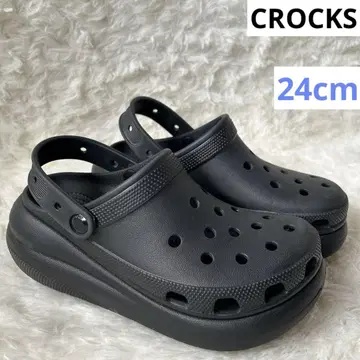 CROCKS 메가 크러쉬 크로그 24cm 통굽 샌들 슬립온