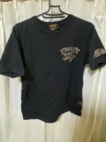 VANSON 블랙 티셔츠 M 사이즈