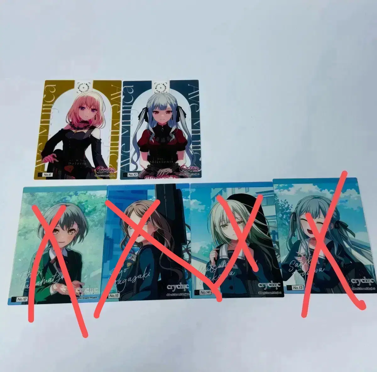 Bang Dream! MyGO!!!!! Ave Mujica acrylic tc