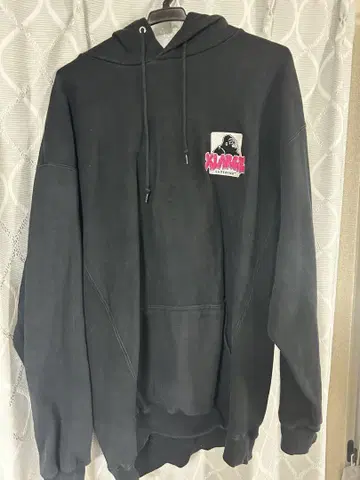 XLARGE 블랙 후드티