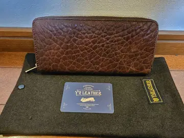 Y'2 LEATHER BULL HIDE WALLET 와이투레더