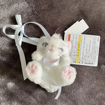 디즈니 마리 봉제 인형 참 키링