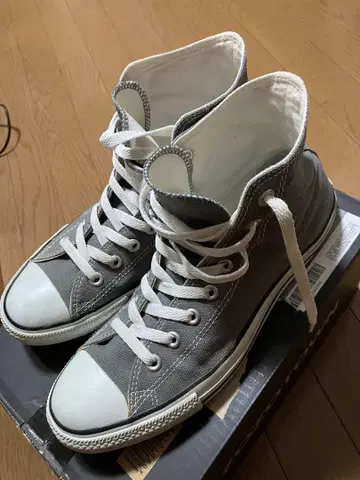 US9 CONVERSE ALL STAR 그레이 컨버스 올스타 하이