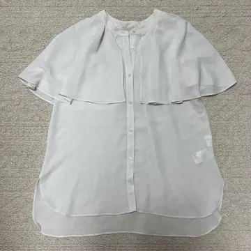 URBAN RESEARCH 프릴 케이프 블라우스 티셔츠 아이보리 [F]