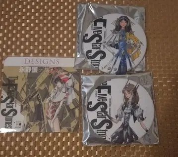 파이브 스타 이야기 나가노 마모루 전 코스터 캔뱃지 3개 세트