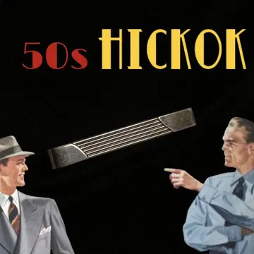 빈티지 넥타이 핀 레트로 로커빌리 50s 미국 클립 쇼와