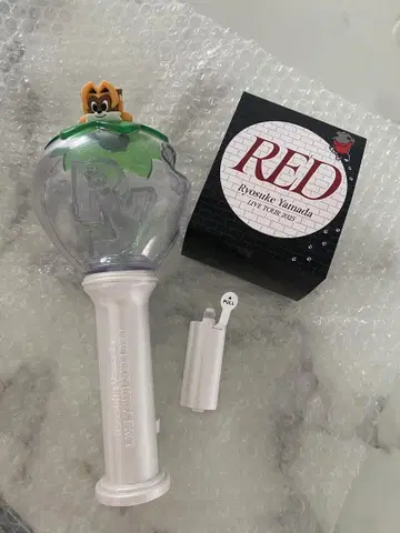 현지에서 직접 전달만 가능합니다. 야마다 료스케 RED 응원봉