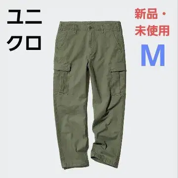 유니클로 카고 팬츠 M 56(올리브) [택 포함] 카키