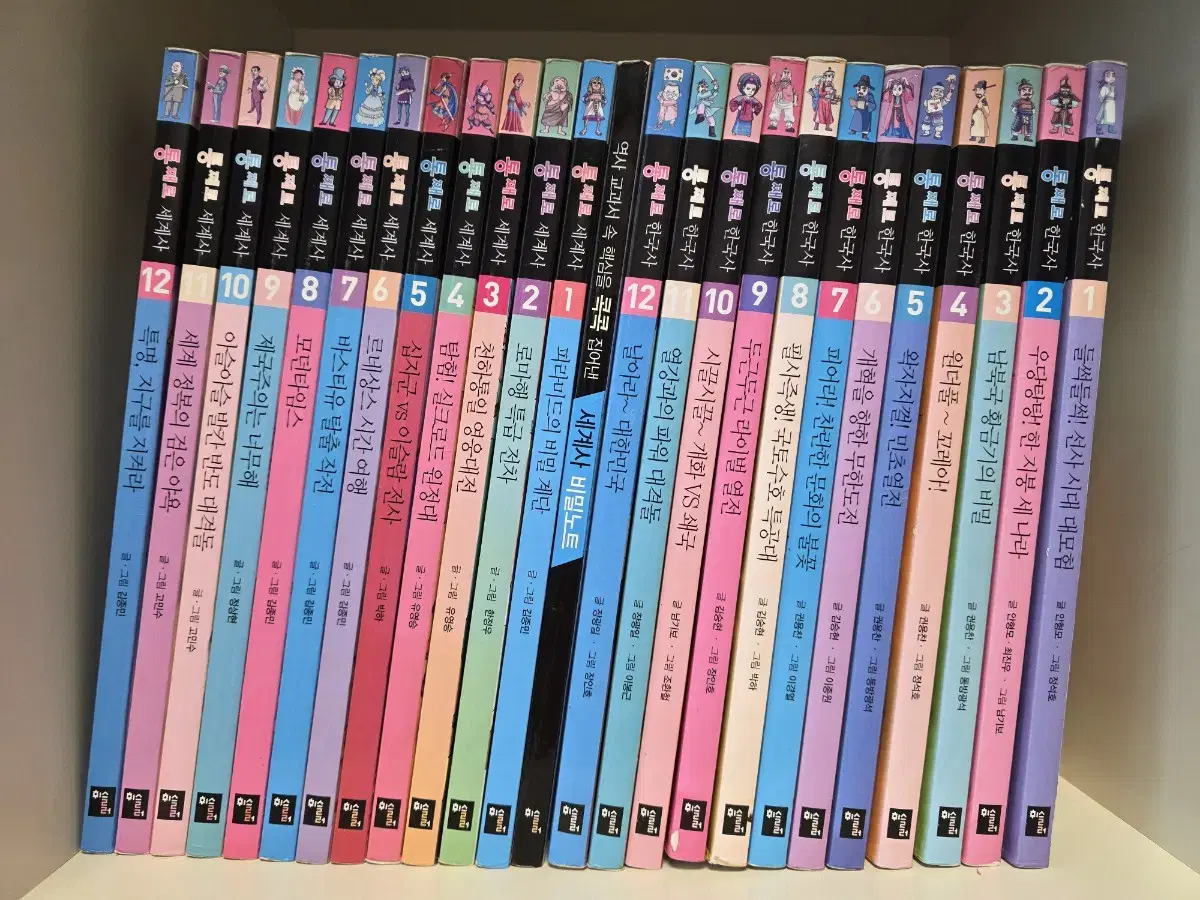 Fissler) Complete Korean History and World History 25 Books