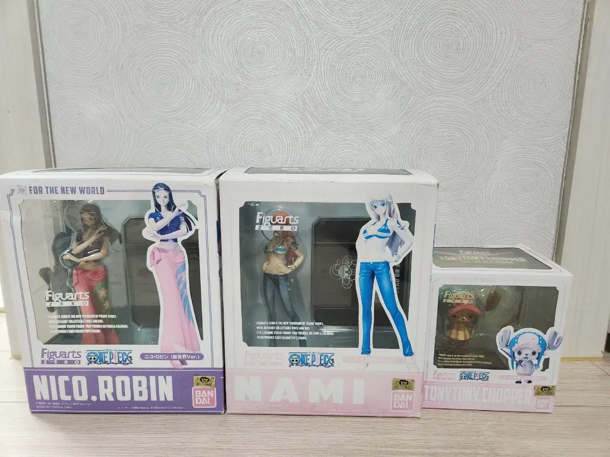 Onepiece Arts Xero Nami, Robin, Chopper
