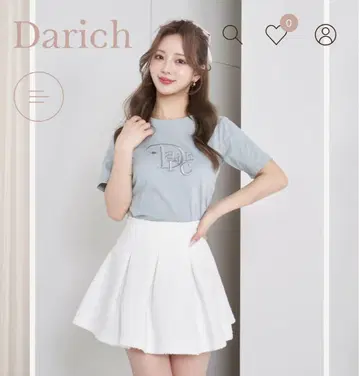 Darich 모노그램 티셔츠 SAX