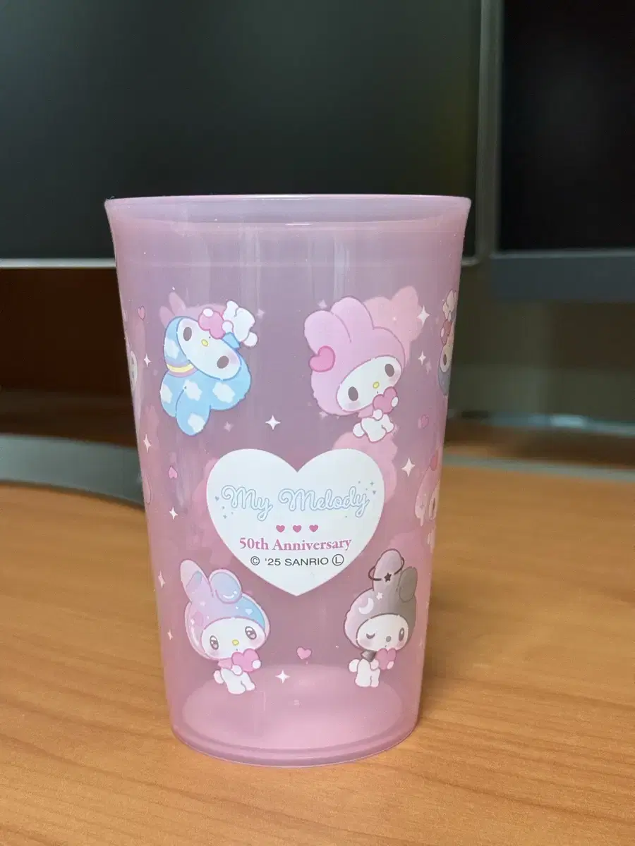 My Melody 50zuu Anniversary Cup