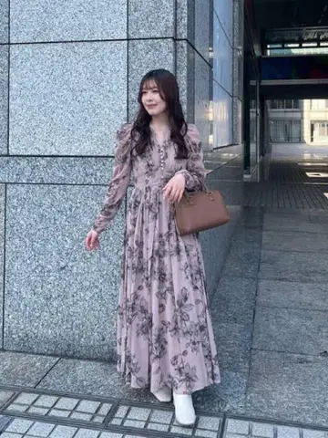 COCO DEAL 코코딜 플로키 플라워 원피스