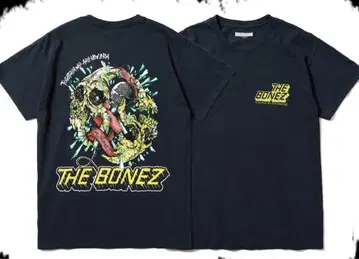 The BONEZ 스컬 디자인 티셔츠 XL