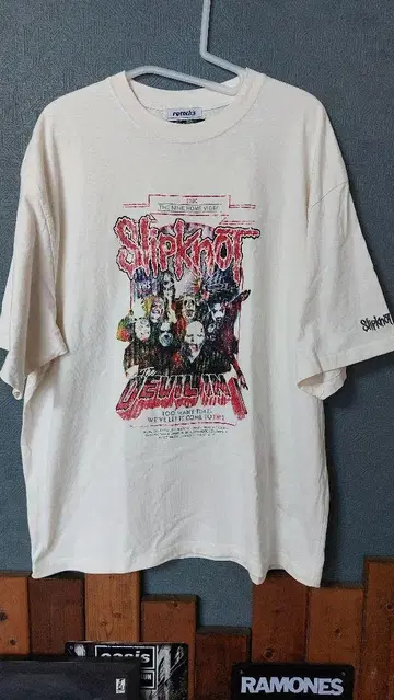 Slipknot 밴딩 티셔츠 The DEVIL IN I