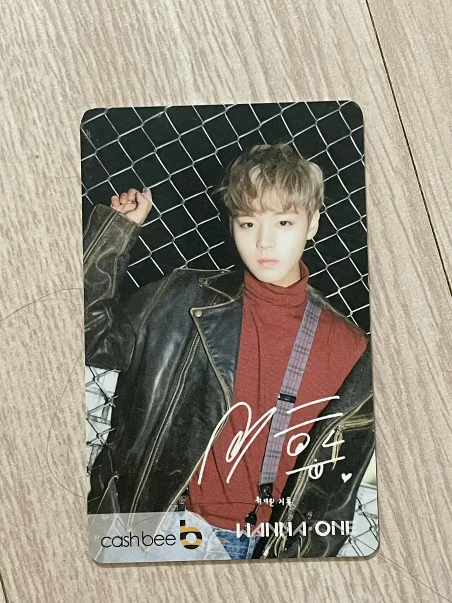 Park Jihoon Transportation Card