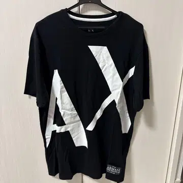 Armani Exchange 블랙 티셔츠 S