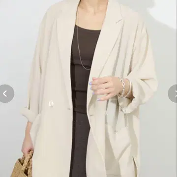 2025SS 이에나 워셔블 시어 폴리 오버 자켓 36