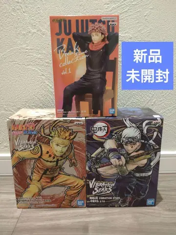 미개봉 새상품 점프 피규어 묶음 판매 NARUTO 귀멸의 칼날 주술회전