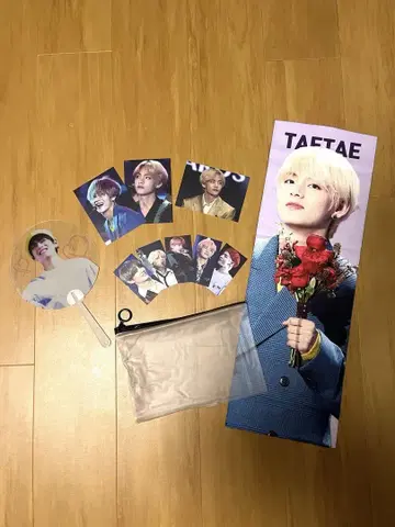 BTS 테테 슬로건 세트