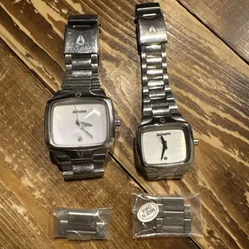 Nixon The Player 스테인리스 스틸 시계 페어