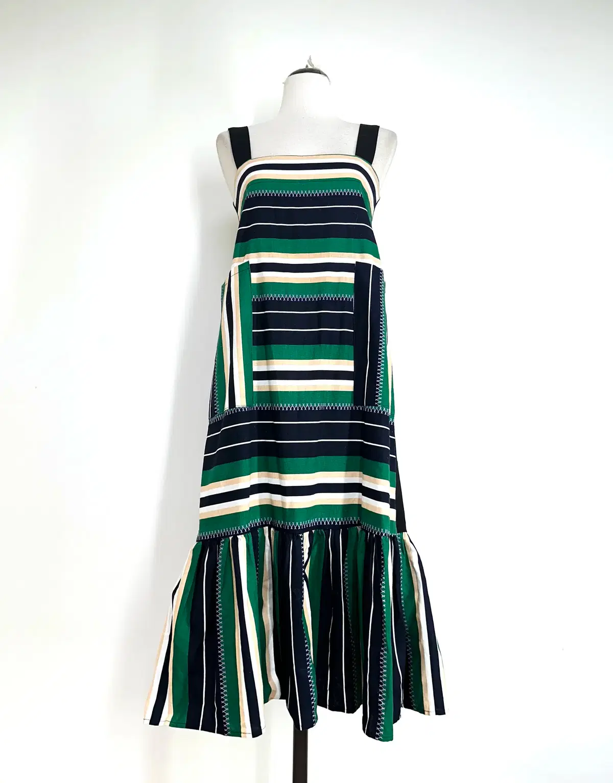 코인코즈원피스 멜빵프릴초록원피스2. | 브랜드 중고거래 플랫폼, 번개장터