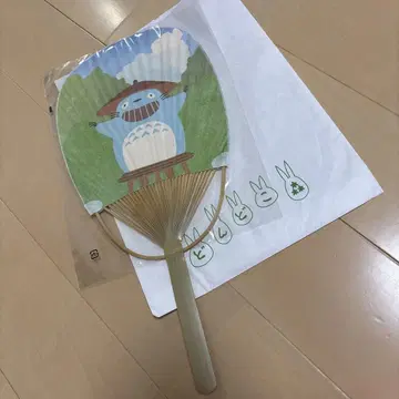 신상품 지브리 파크 돈도코모리 한정판 이웃집 토토로 부채
