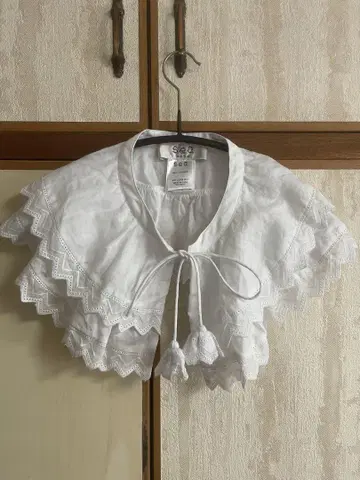 sea 뉴욕 화이트 린넨 탈부착 카라