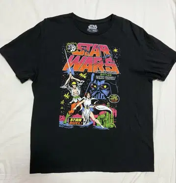 STAR WARS 스타 워즈 티셔츠 남성용 블랙