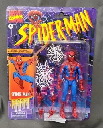 HASBRO (VINTAGE RETRO) 스파이더맨 스파이더맨 6인치