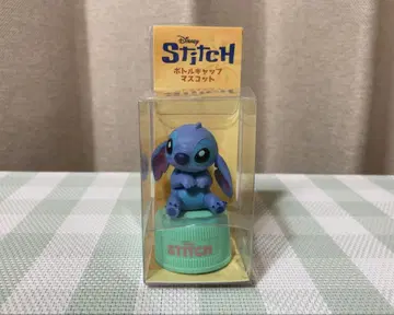 릴로 & 스티치 병뚜껑 마스코트 (검) 봉제 인형 피규어