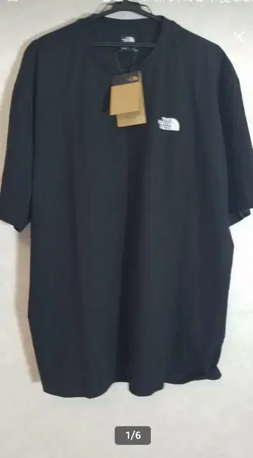 THE NORTH FACE 블랙 티셔츠