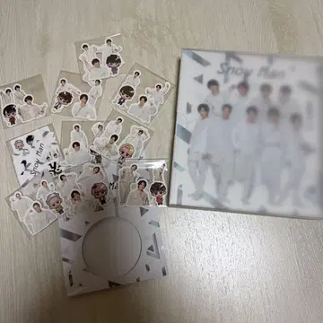 포트레이트 시리즈 2021 Snow Man 사진 앨범 씰 세트
