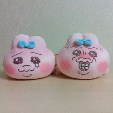 빤쮸토끼 오테노리마슈모치 2 노멀 화난 얼굴 전 2종 세트