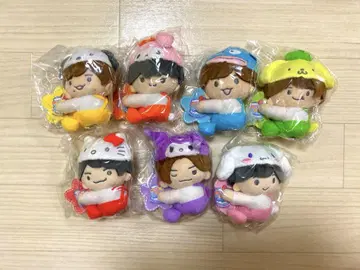 나니와단시 산리오 봉제 인형 7종