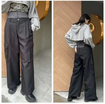 DENIM LIKE CORSET WORK PANTS 아메리빈티지