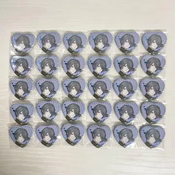 코야나기 로우 Melty Valentine 발렌타인 캔뱃지 30개