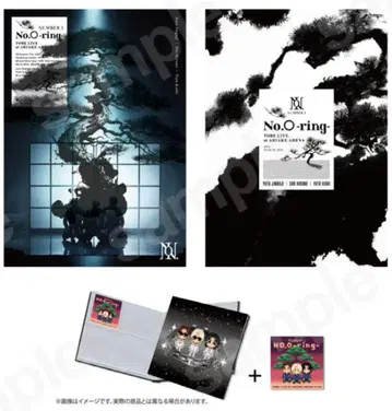 Number_i 라이브 아리아케 아레나 Blu-ray 홀더 스티커
