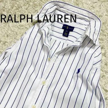 새상품급 RALPH LAUREN 스트라이프 셔츠