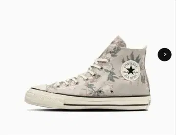 CONVERSE ALL STAR 그레이 꽃무늬 하이컷